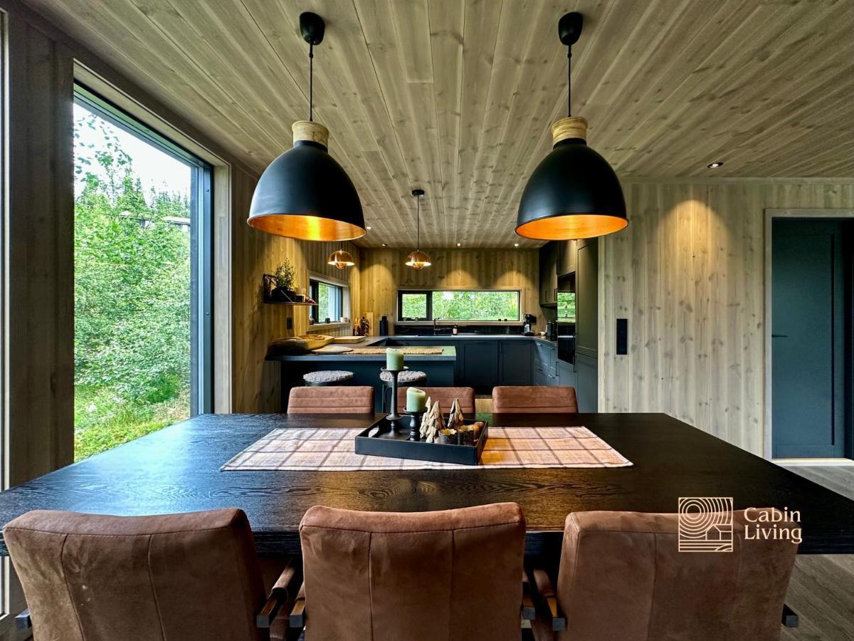 Brand New Cabin On The Sunny Side Of Gaustatoppen With A Great View Tuddal Exterior photo