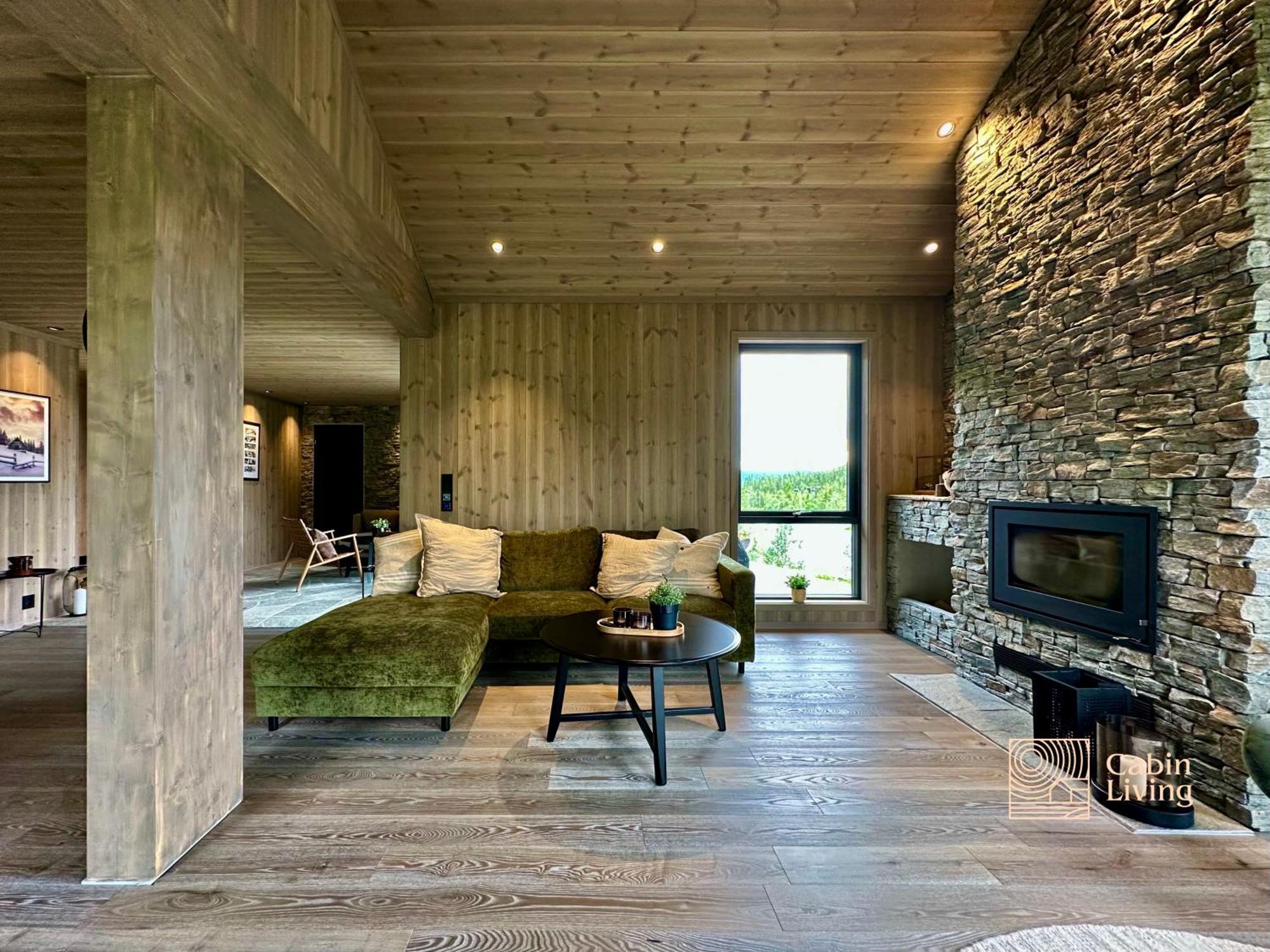 Brand New Cabin On The Sunny Side Of Gaustatoppen With A Great View Tuddal Exterior photo